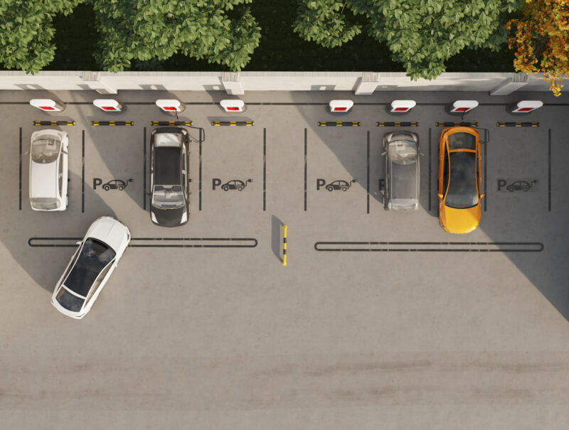 top-view-electric-cars-parking-lot